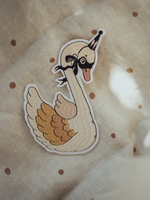 Patches_for_kids_swan_Mrs_Mighetto