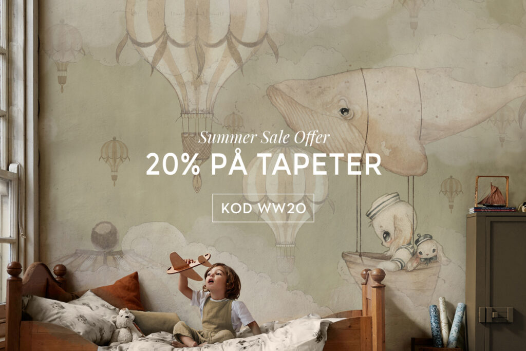 20% summer sale tapeter
